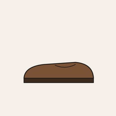 Brown loafers